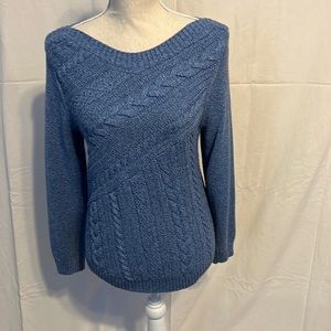 Allison Daley; Blue Sweater; Size SP